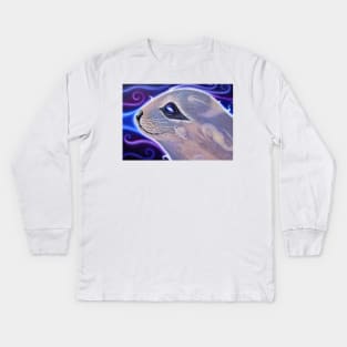Astral Seal in Otter Space Kids Long Sleeve T-Shirt
